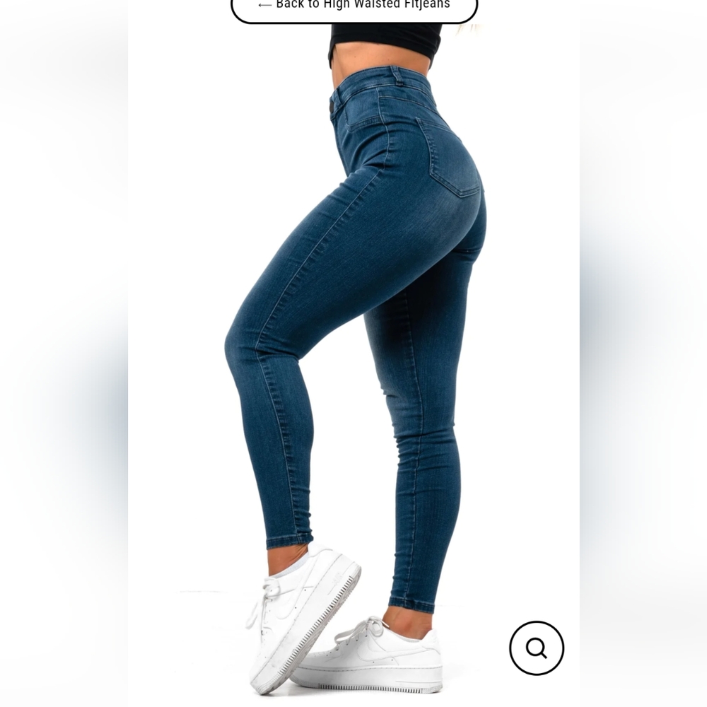 CONTOUR V2 HIGH WAISTED- AZURE BLUE